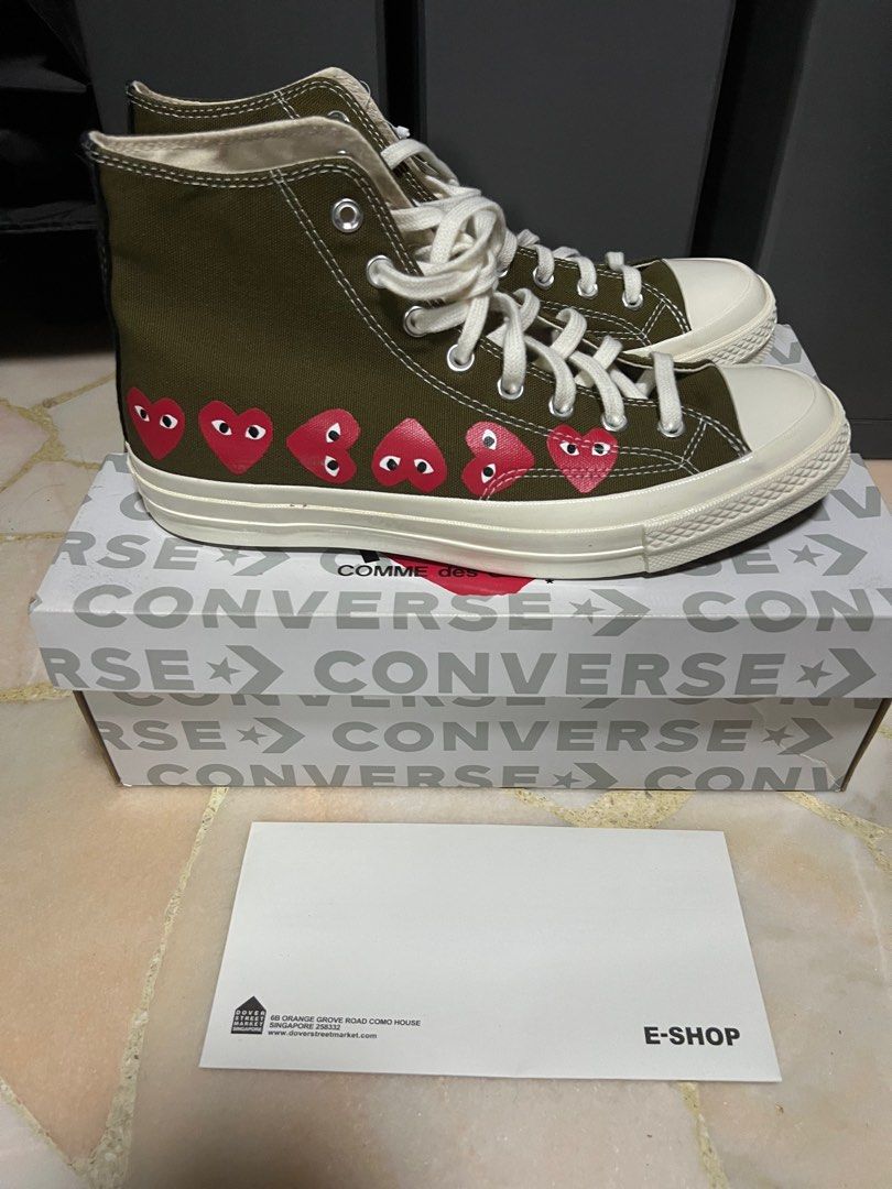 Cdg hotsell converse khaki
