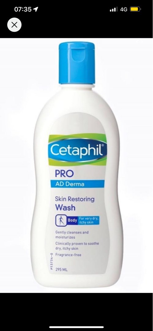 Cetaphil Body wash / for dry skin, Beauty & Personal Care, Bath & Body