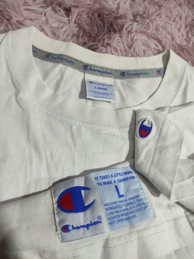 Champion t shirt discount original vs fake