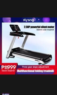 Check out Treadmill Electric treadmill Folding famil...at 66% off!₱11,000.00 only!