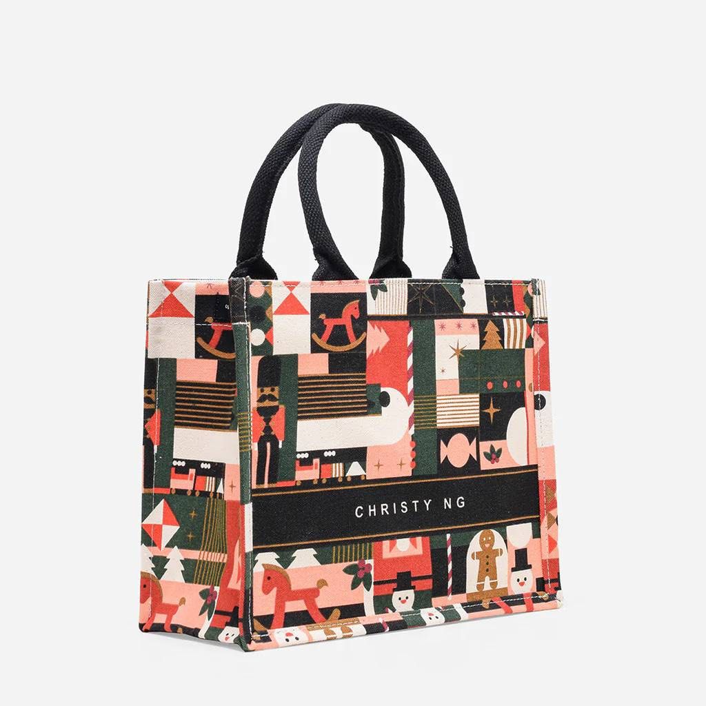 Noel Canvas Tote Bag Christy Ng (large), Women's Fashion, Bags & Wallets, Tote  Bags on Carousell