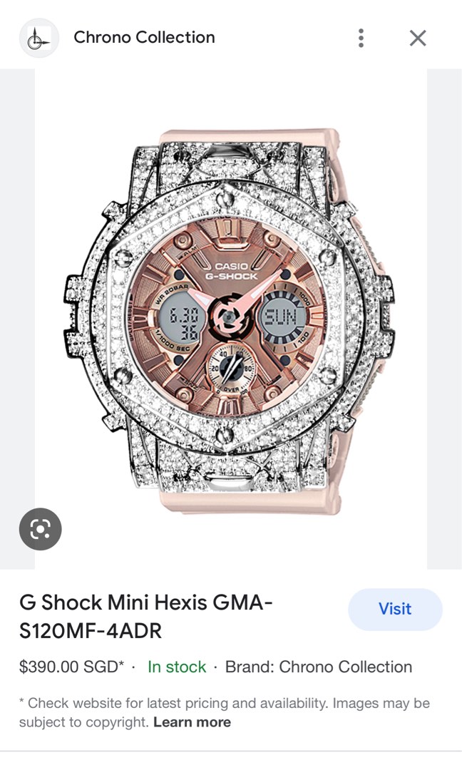 G shock chrono shop collection price