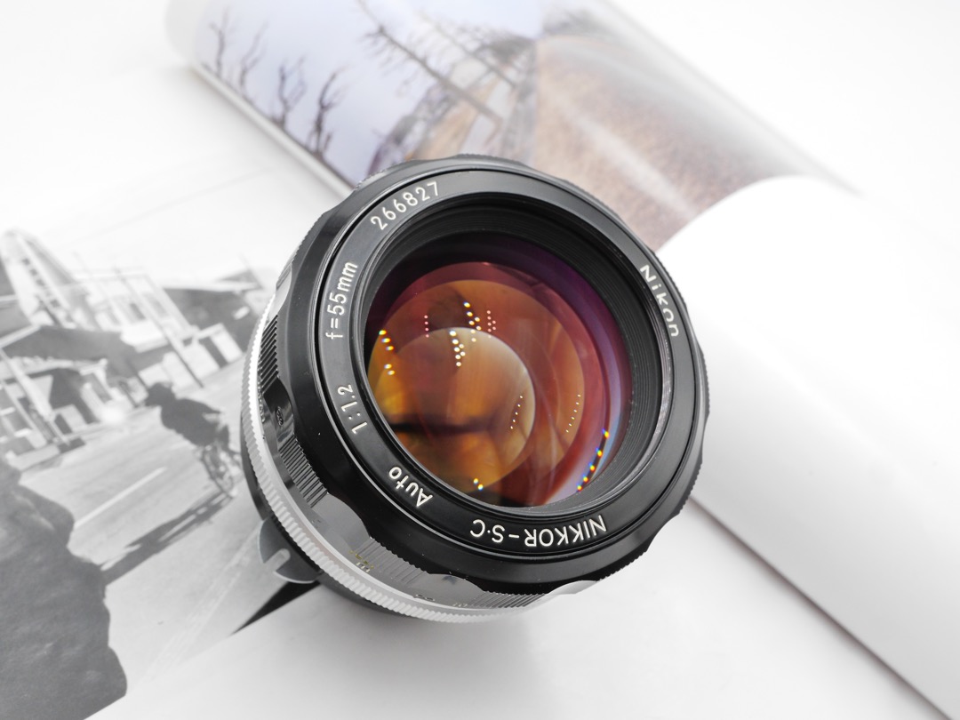 Nikon Nikkor S.C SC Auto 55mm f/1.2 Non Ai MF Standard Lens [Near Mint