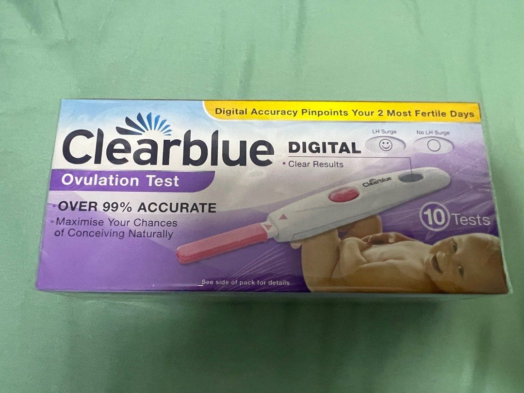 Clearblue Ovulation Test Kit, Babies & Kids, Maternity Care on Carousell