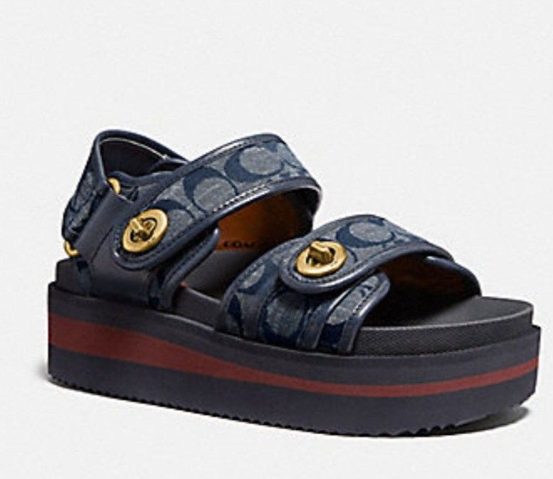 Coach turnlock trail sandal clearance