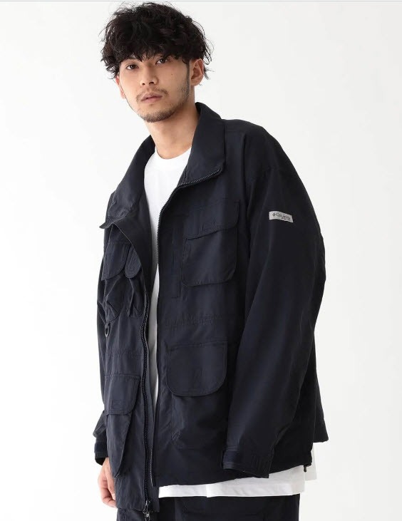 Columbia × BEAMS 別注PFG Logriver BMS Jacket(m65), 他的時尚
