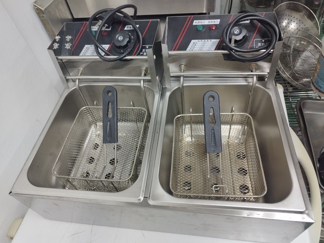 Commercial Deep Fryer Twin, TV & Home Appliances, Kitchen Appliances