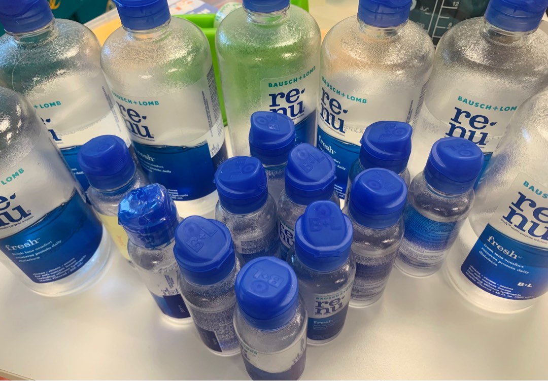 Contact lens solution (expired), Hobbies & Toys, Toys & Games on Carousell