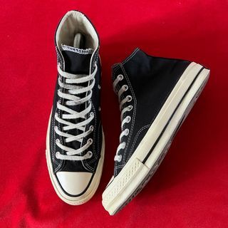 Converse ct70 blacklabel hitam *7Uk
