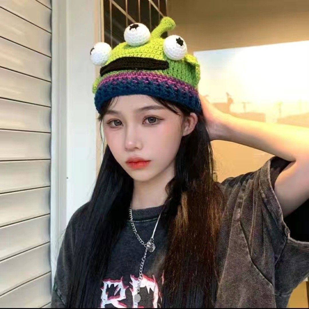 Crochet toy story alien beanie Hobbies Toys Stationery Craft