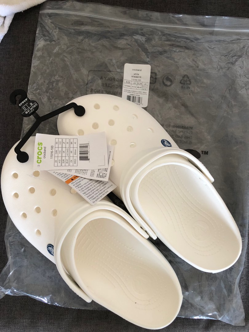 Crocs Sandals size 12, Men's Fashion, Footwear, Flipflops and Slides on