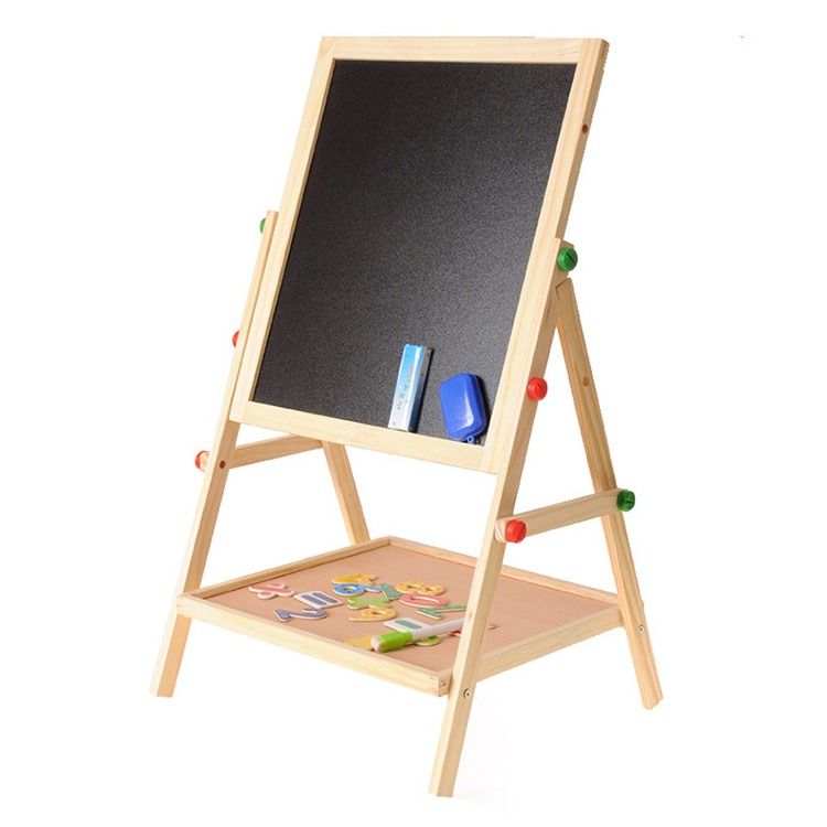 Multifunction Magnetic Whiteboard Blackboard with marker and chalk ...