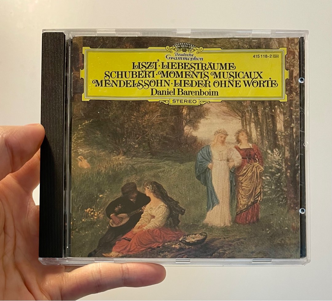 Daniel Barenboim plays Liszt, Schubert, Mendelssohn (Piano