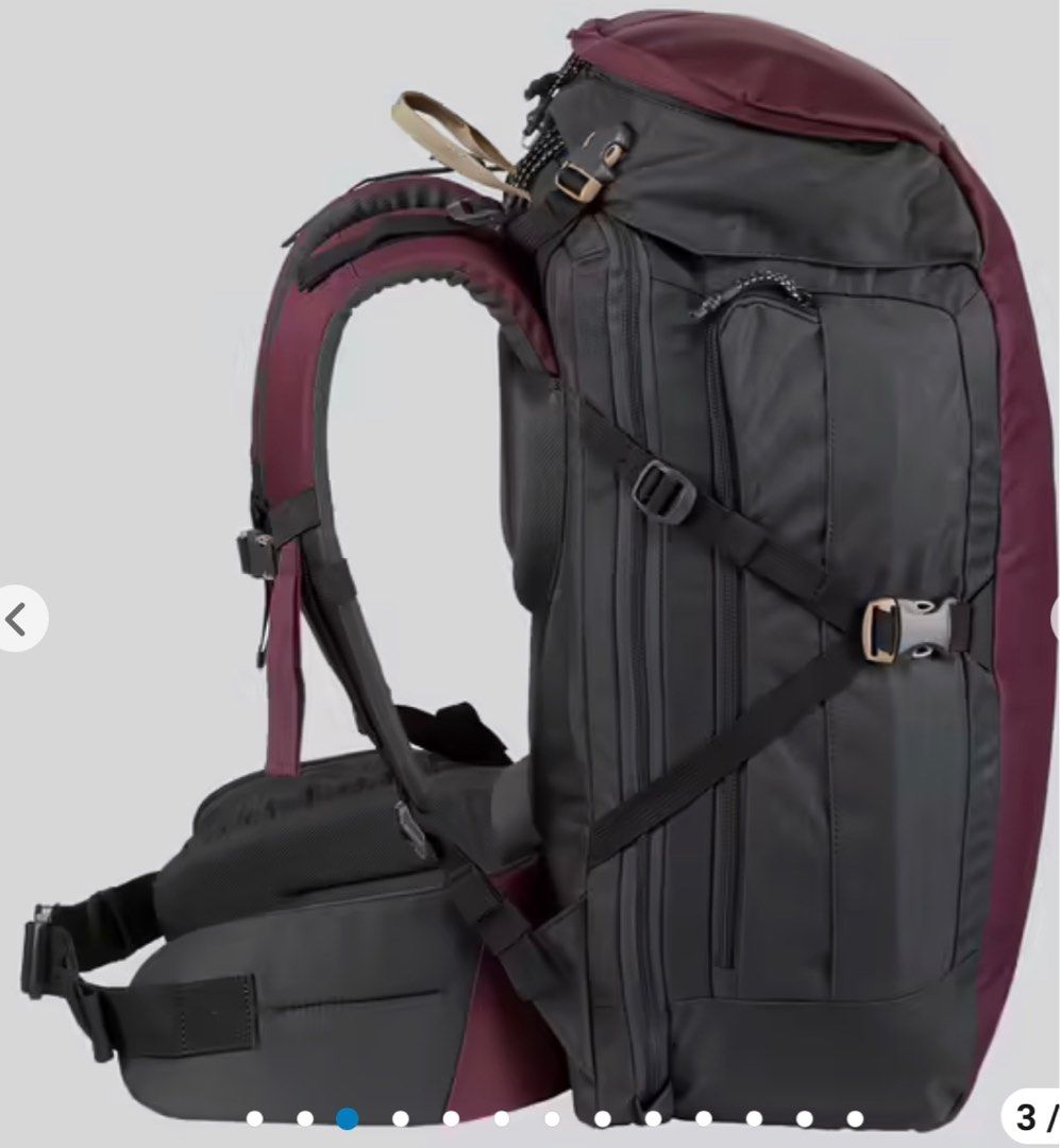 Decathlon Forclaz Trekking 40L Backpack Forclaz Travel 100, Men's