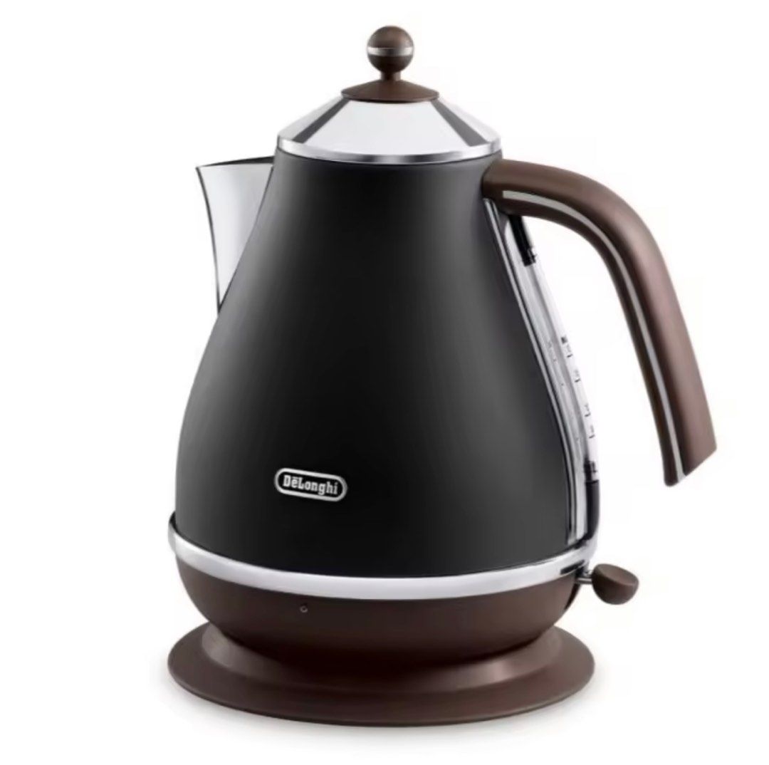 DeLonghi Icona Vintage Black Kettle 1.7L, TV & Home Appliances, Kitchen Appliances, Kettles