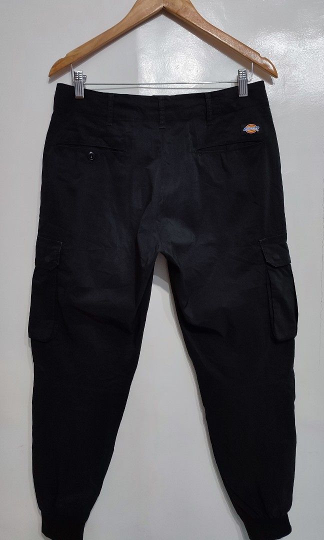 Dickies Mens Cargo Jogger Pants Original Black DK006032, Men's