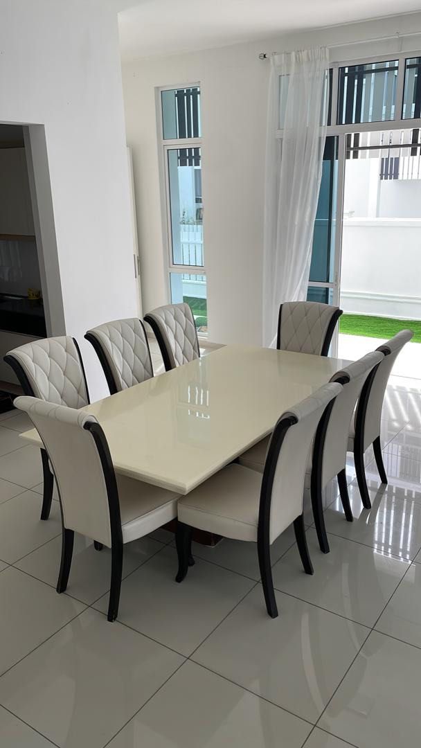 Dining Table 8 seater, Furniture & Home Living, Furniture, Tables