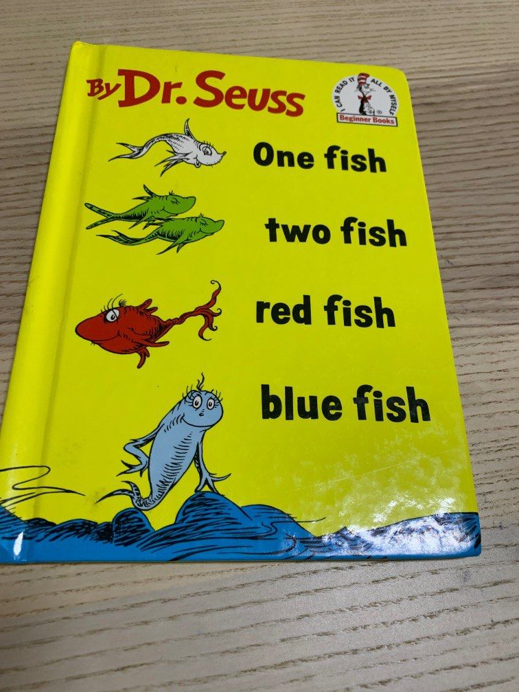 Dr. Suess one fish , two fish hardcover, Hobbies & Toys, Books ...