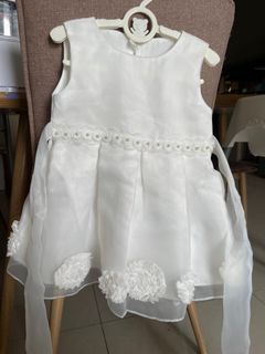 Dress Putih anak 2 th / dress pesta anak