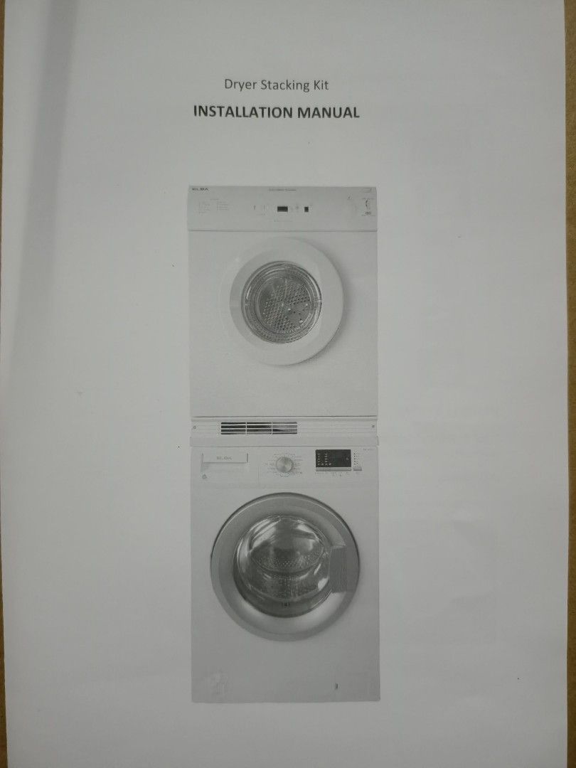 Dryer stacking kit Beko, TV & Home Appliances, Washing Machines and