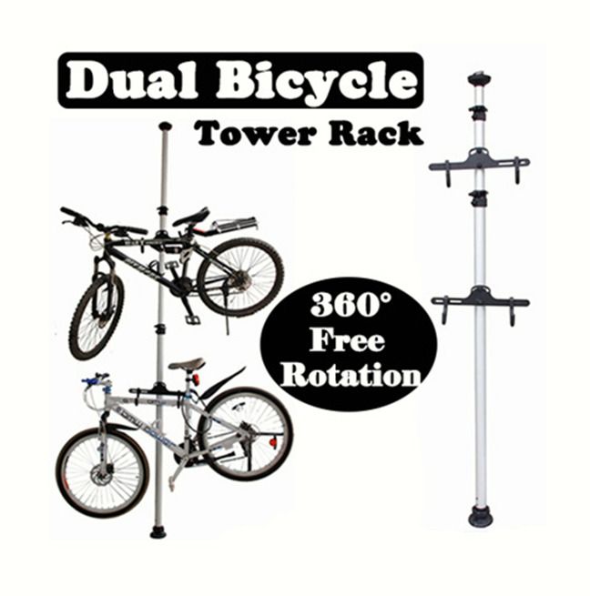 Dual Bicycle Tower Rack / Bicycle Rack / Bicycle Stand / Bike Rack