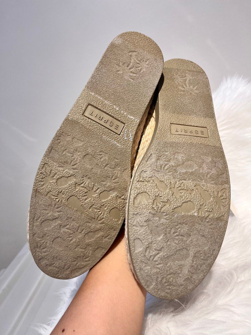 Esprit Espadrille in Mustard Yellow (Category: Flats & Sandals) located in Mandaluyong City. Submitted by bellavip (Listing ID 1210111454, Image 2). Description: No Box.