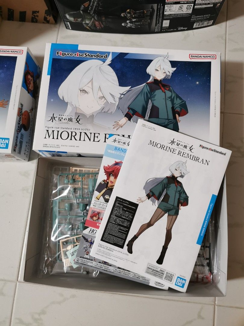 Figure-rise Standard Miorine Rembran from "Mobile Suit Gundam: The Witch From Mercury" (Category: Gundam Model Kits) located in Singapore. Submitted by gs3353 (Listing ID 1210178709, Image 3). Description: *** Price fixed no nego. (Will not reply to lower offer so don't try, and will not hesitate to block anyone.) *** Buyer must self collect within 1 week. No delivery. *** Any reservation more then 1 week. Strictly full payment needed. Due to too
