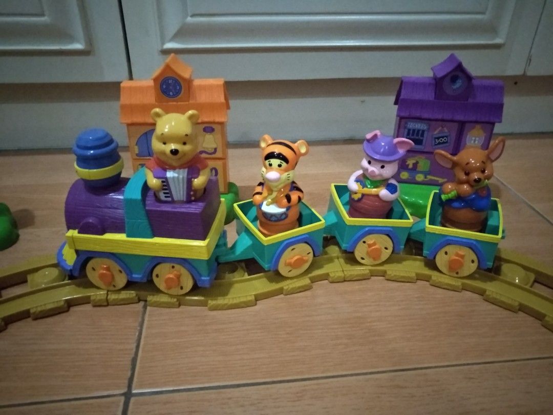 Mega bloks winnie the pooh train set sale