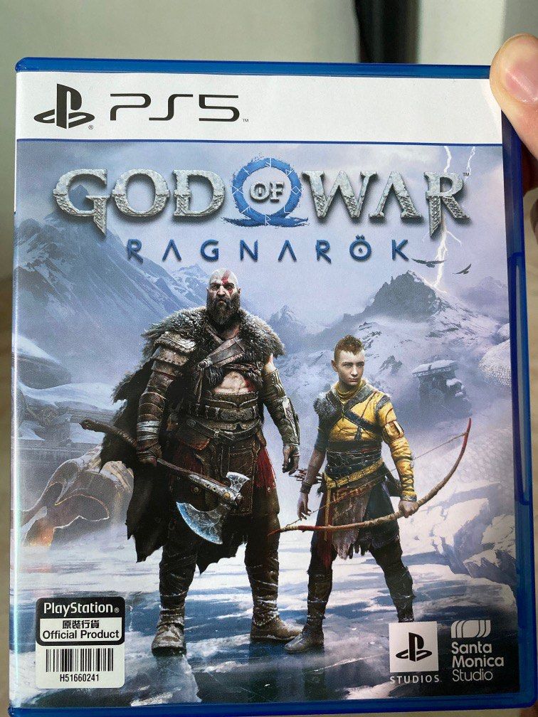 God of War ragnarok - disc, Video Gaming, Video Games, PlayStation on ...