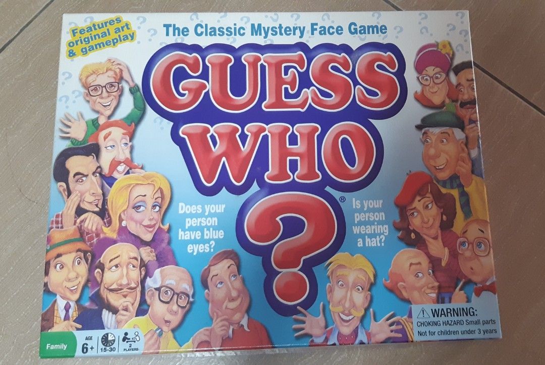 Guess Who Board Game, Hobbies & Toys, Toys & Games on Carousell