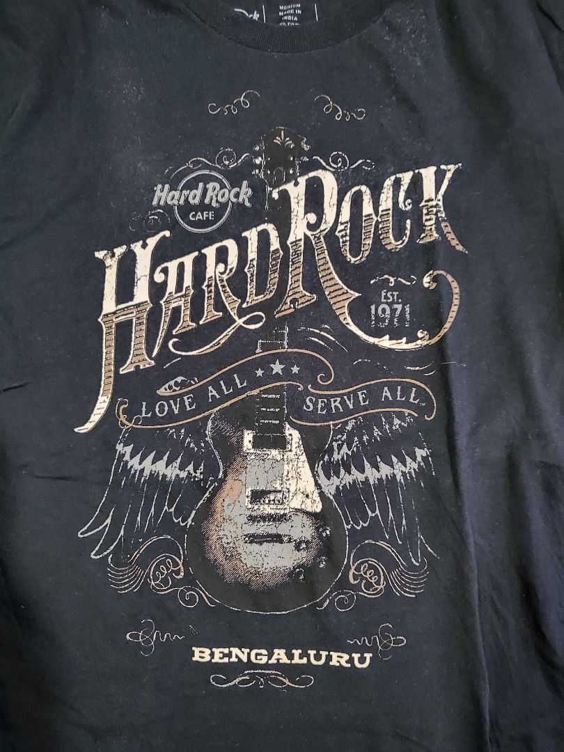 Hard rock cafe t shirt india on sale