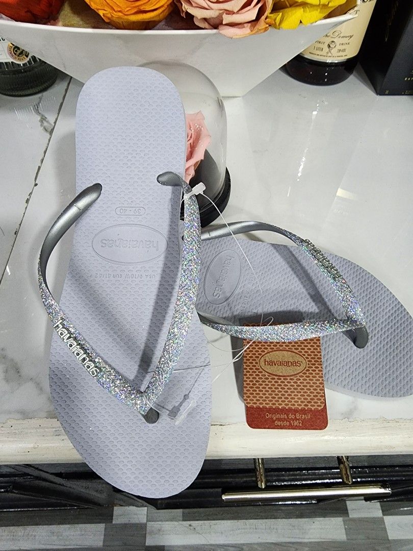 Havaianas glitter slim clearance