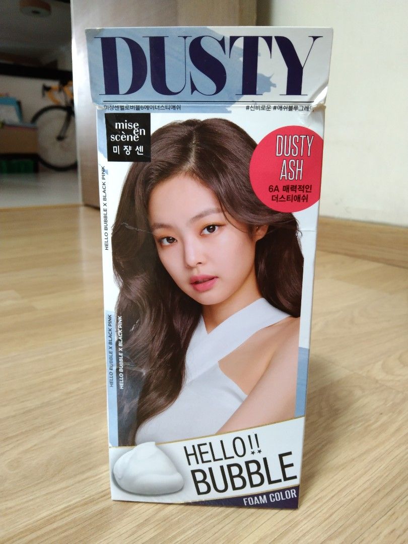 hello bubble hair dye(dusty ash), Beauty & Personal Care, Hair on Carousell