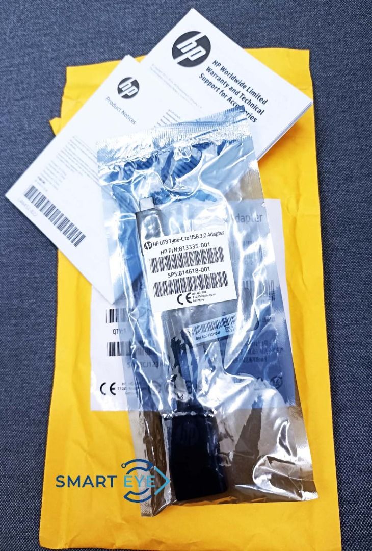 HP USBC to USBA Adapter, Computers & Tech, Parts & Accessories