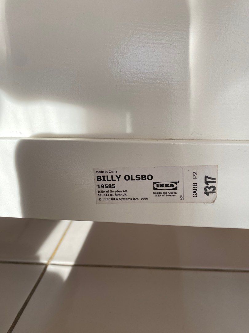 IKEA Billy Olsbo / Bookshelf, Furniture & Home Living