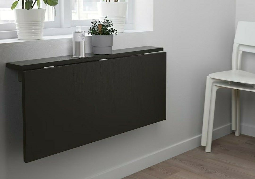 Wall mounted deals foldable desk ikea
