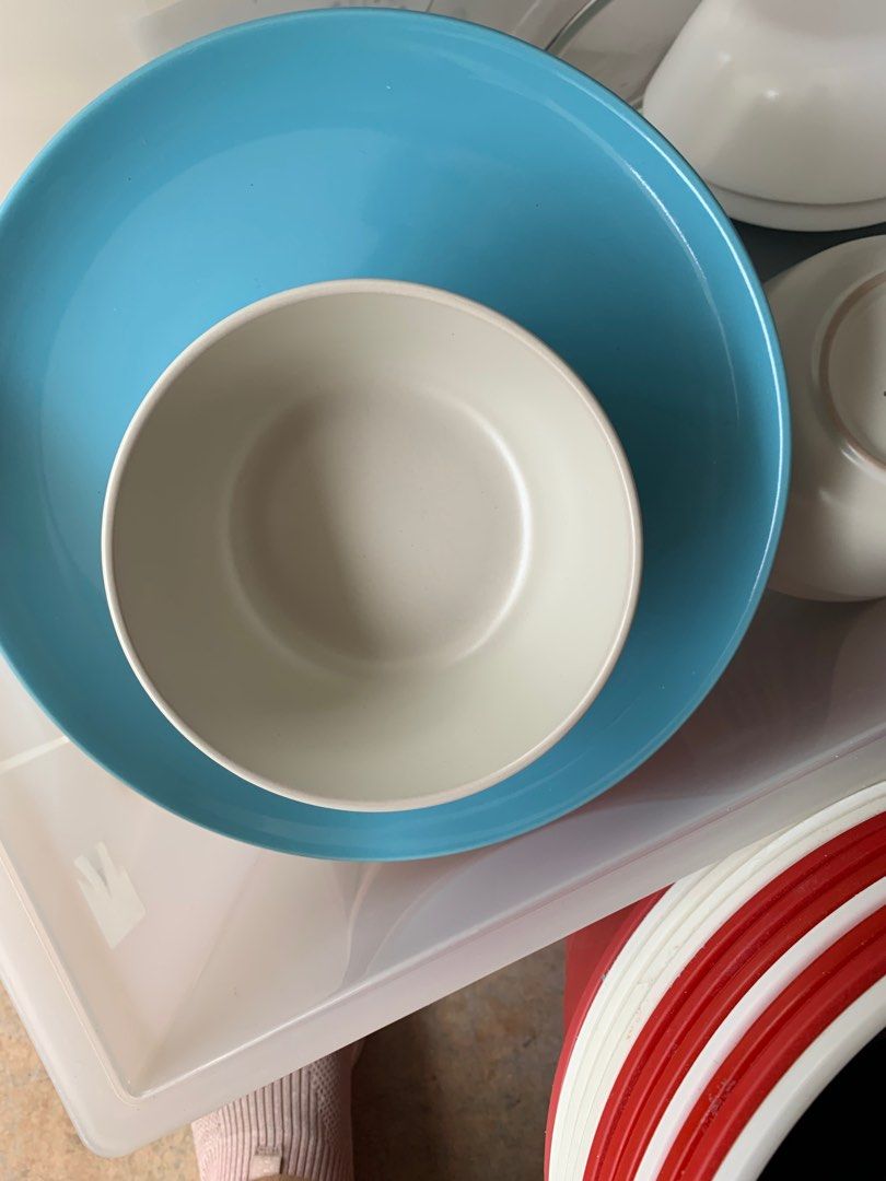 IKEA BOWLS & PLATE SETS, Furniture & Home Living, Kitchenware