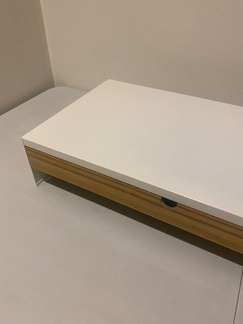 Ikea Elloven Monitor / Laptop Stand with Drawer, Furniture & Home
