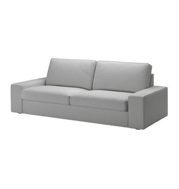 Ikea Kivik 2seater sofa cover Orrsta Light Grey, Furniture & Home Living, Furniture, Sofas on