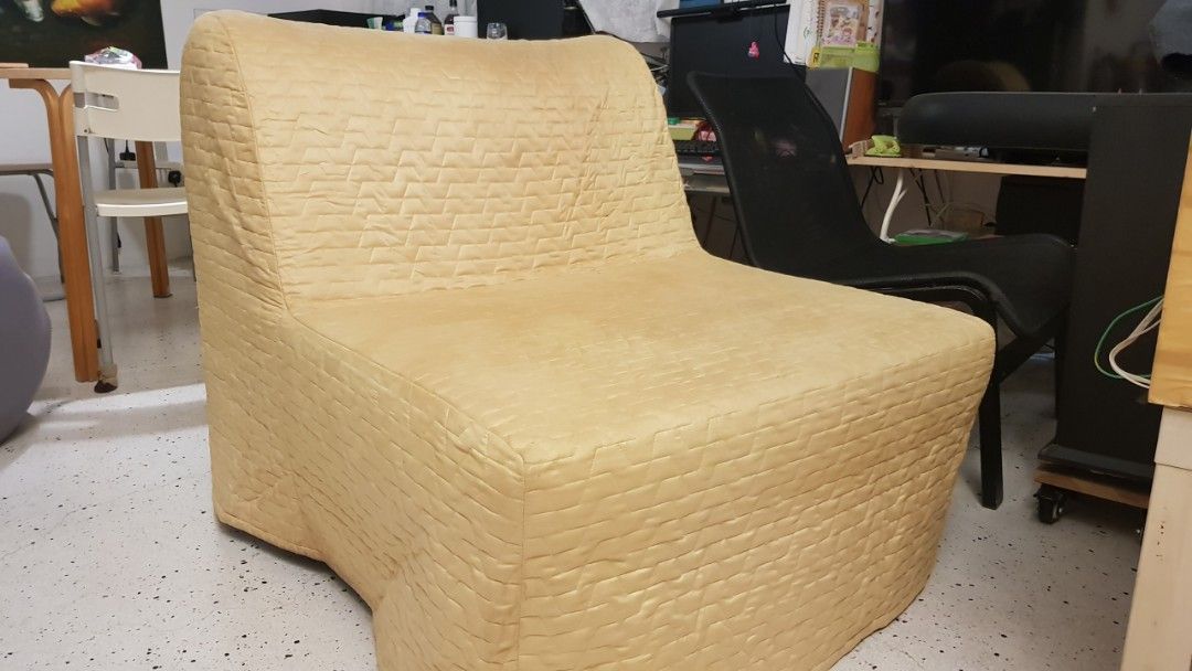 IKEA LYCKSELE SOFA BED, Furniture & Home Living, Furniture, Sofas on