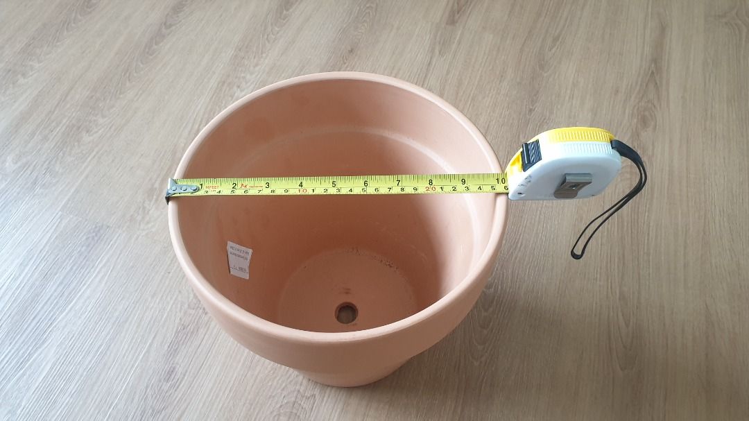 Ikea Terracotta Pot Brown, Furniture & Home Living, Gardening, Pots