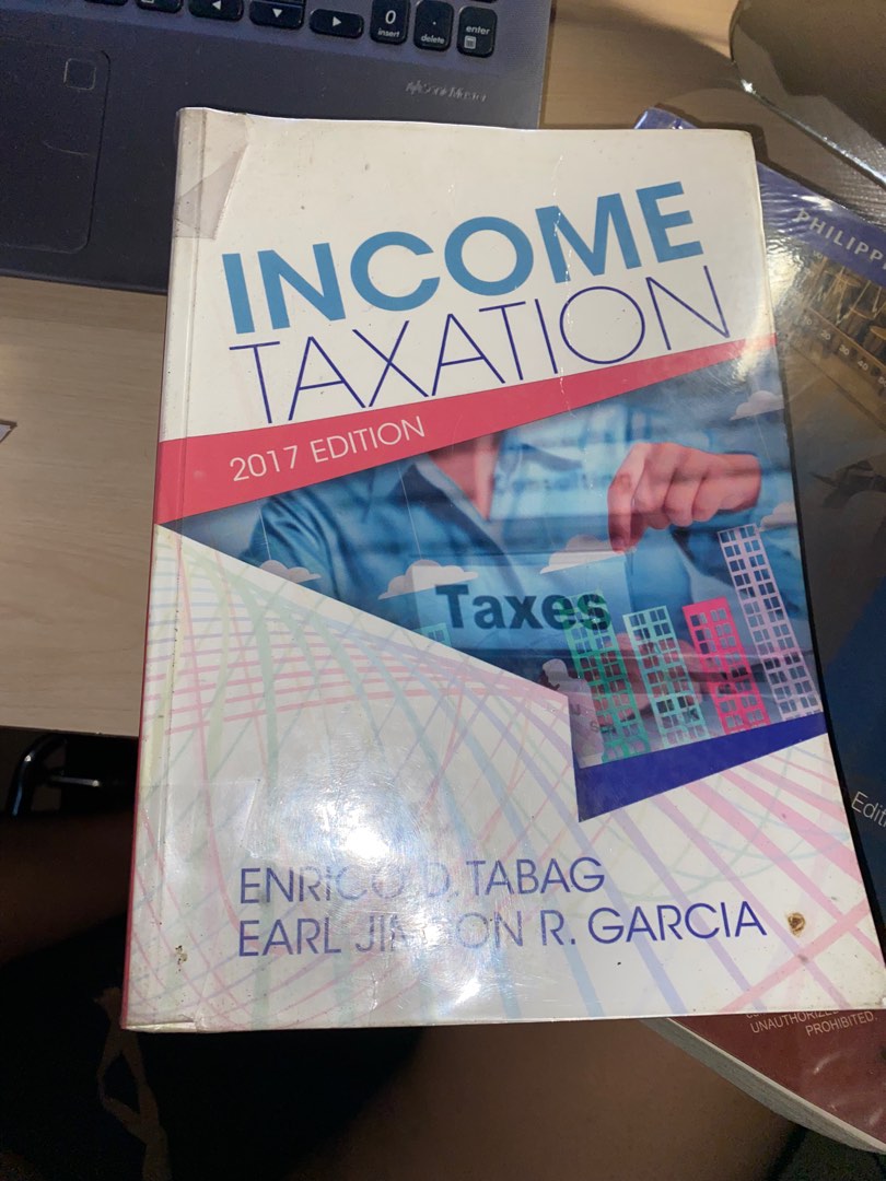 Taxation by Tabag and Garcia (2017 ed), Hobbies & Toys, Books