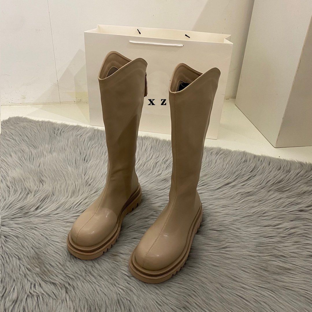 Cute leather boots online