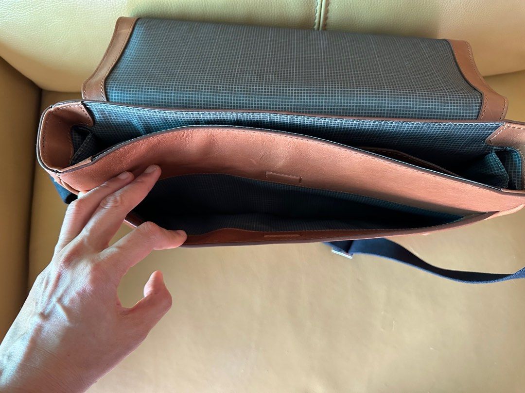 Jack spade fulton leather messenger bag discount