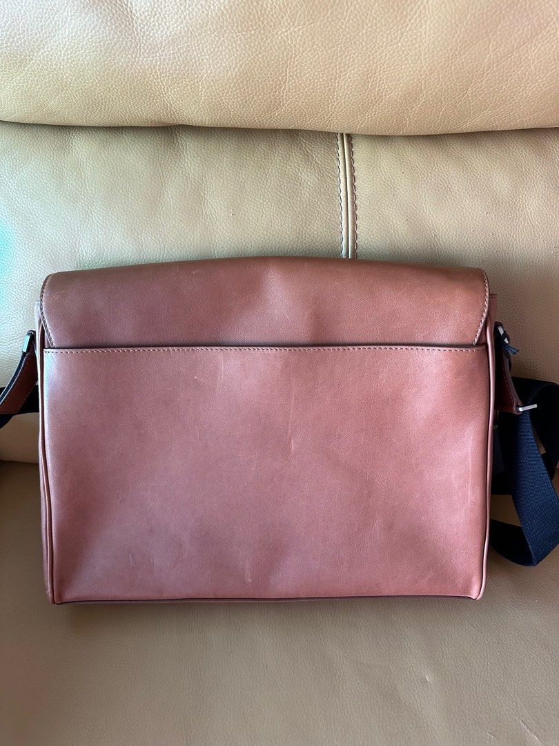 Jack spade fulton leather messenger 2025 bag