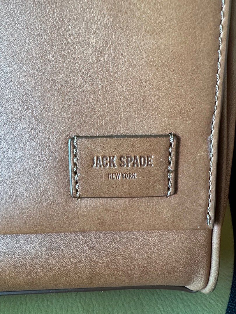 Jack spade fulton leather messenger bag sale
