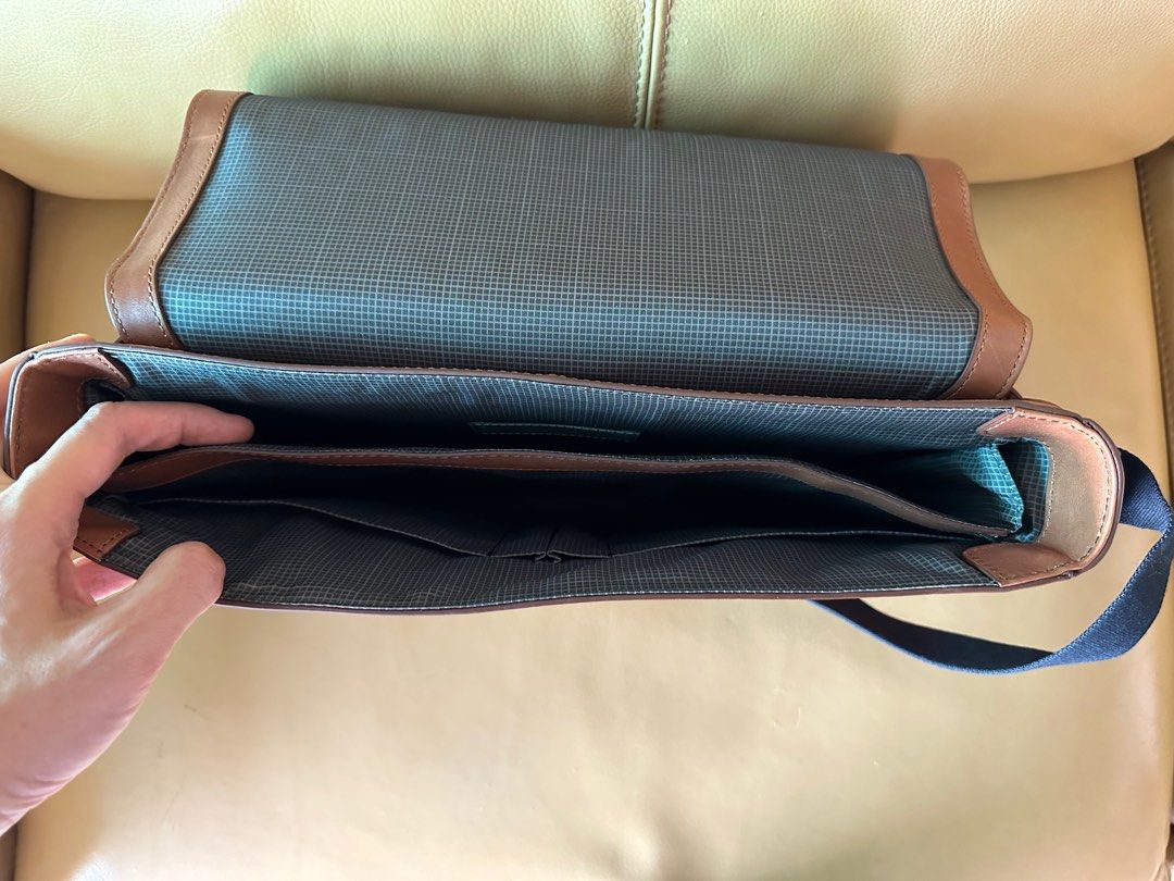 Jack spade fulton leather messenger cheap bag