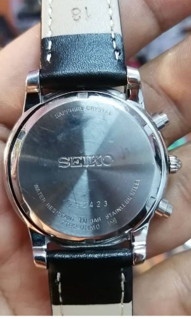 Jam SEIKO CHRONOGRAPH 100M RARE watch Men s Fashion Watches