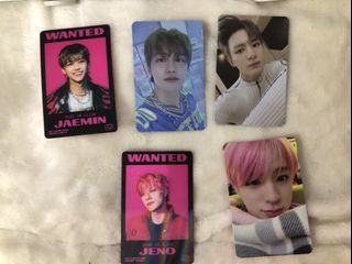 JENO JAEMIN GLITCH MODE UNIVERSE PHOTOCARD LENTICULAR CARD
