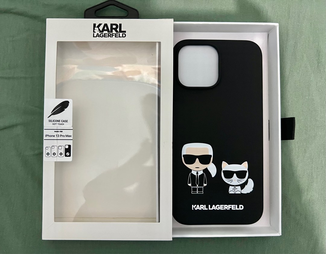 Karl Lagerfeld Silicon Case iphone 13 pro max, Mobile Phones & Gadgets ...